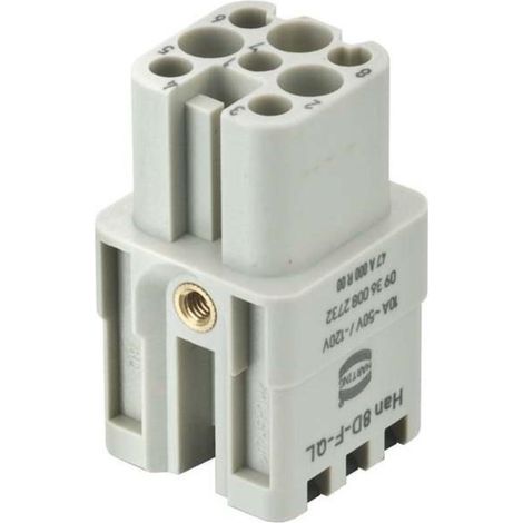 Steckereinsatz weiblich 8P HAN-8D HARTING 09360082732 (1/2)