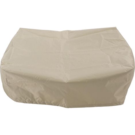 TOIVIZE-Housse Protector de Vinyle Anti-Poussière Oxford Beige Imperméable avec Protection Stockage Léger (1/4)