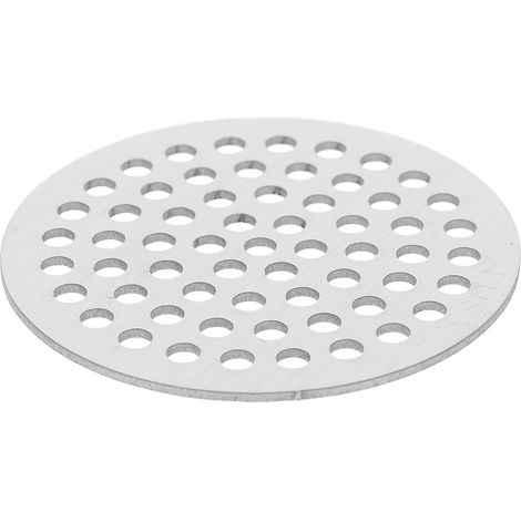 Grille de siphon de sol ronde en acier inoxydable filtre (1/5)