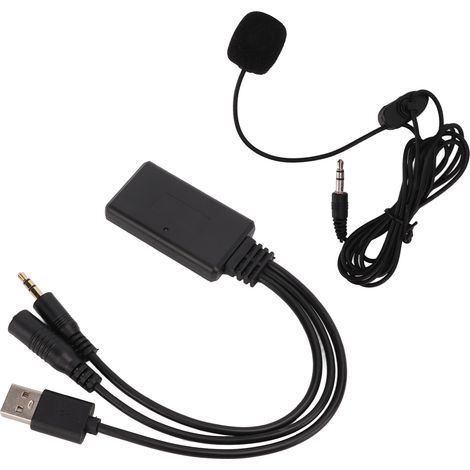 Bluetooth-Autokabel mit Mikrofon, Ersatz-Freisprechadapter für BMW 1er, 3er, 5er, 6er, 7er Reihe (E60, E81, E90, Z4, E63, E64, E66) – Kabelloses Audio-Kit (1/5)
