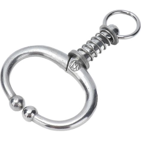 Écho nasal pour bétail, pince en acier inoxydable, ressort pour taureau et vache, pour ferme (1/5)