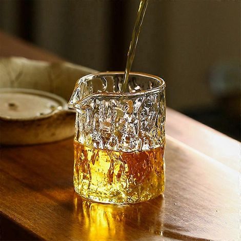 Pichets à thé en verre résistant à la chaleur, motif arbre, à décorer manuellement - Accessoires pour le thé Kungfu (1/4)