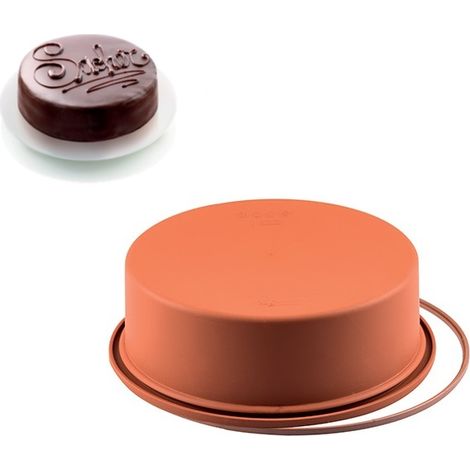 Stampo tortiera silicone Génoise Silikomart SFT180 (1/3)
