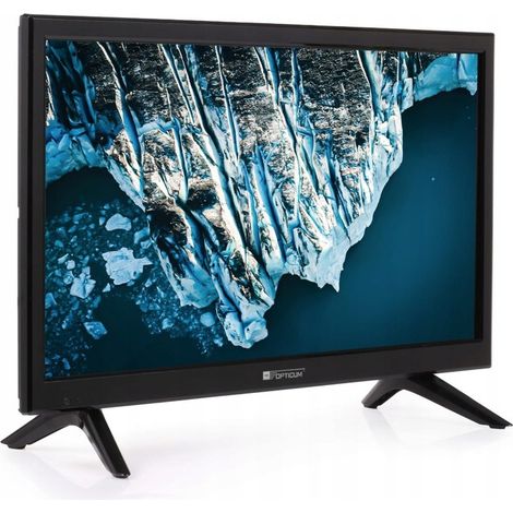 TV LED da 24" 12V 24V Campeggio TiR Auto Alimentatore per accendisigari