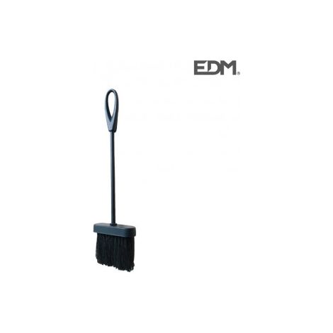 Cepillo para chimenea 10x0,35x39cm Negro Edm