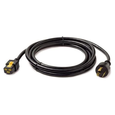 APC AP8753 cable de transmisión Negro 3 m C19 acoplador NEMA L6-20P