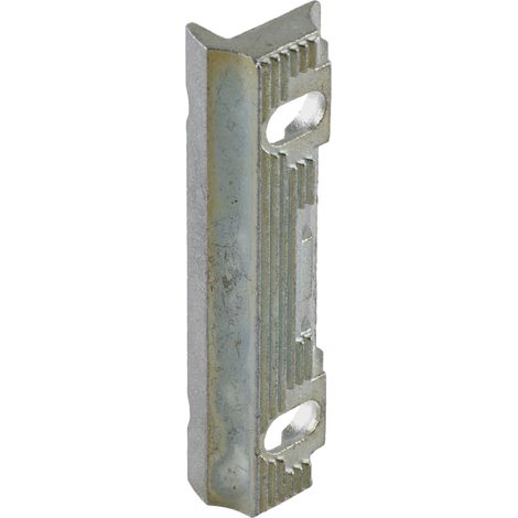 Aufschraubstück Serie 118.580 FaFix, 45 x 12,4 x 7,9 mm, Stahl verzinkt