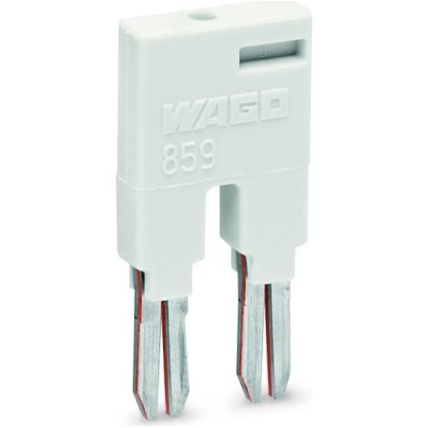 WAGO GmbH& Co. KG Kammbrücker 2fach grau 859-402 25 Stk