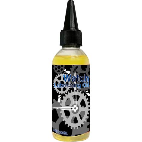 Huile De Lubrification Pour Horlogerie 100ml Lubrifiant pour l'Entretien Lubrifiant Synthétique Pour Moulinets de Pêche, Montres, Portes, Machines à , Charnières, Serrures (1/5)