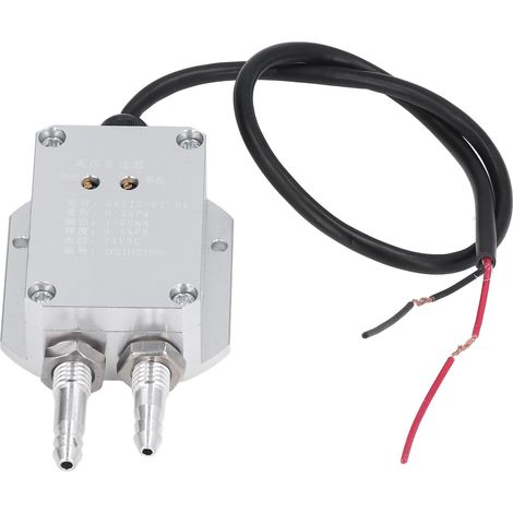 Transmetteur de pression d'air en alliage d'aluminium pour ventilation souterraine, 24 V CC. (1/5)