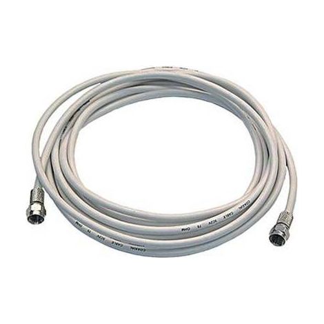 5,0 x PROLUNGA COASSIALE TV + CONNETTORI F FME