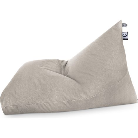 Puff Pirámide Naylim Mate para Exterior Piedra XL Piedra