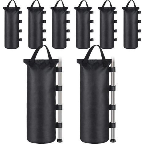 8 PCS Sac de Sable 600d Tissu Oxford Sac de Poids pour Tonnelle Sac de Sable pour Pieds de Tonnelle Sac de Lestage Sable (1/5)