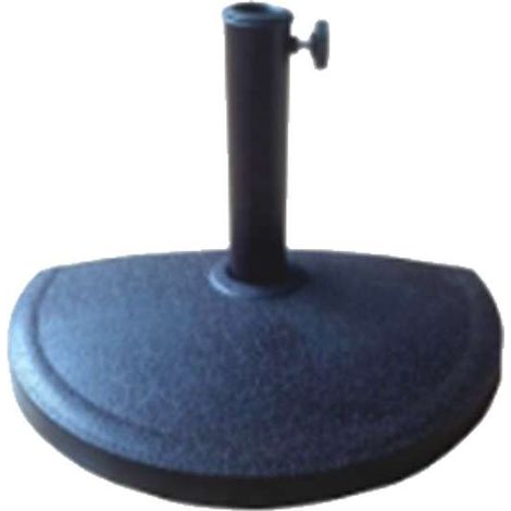 Base per Ombrellone da Parete in Alluminio Semitondo, Peso 9 kg, Modello Vette 09641