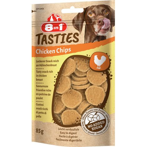 8in1 Hundeleckerli Chicken Chips 85 g (1/3)