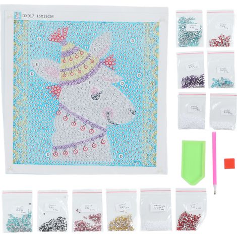 5D Diamond Paintings Cartoon Horse 5D Handcraft Strong Self Adhesive DIY Rhinestone Painting for Home Decoration (1/5)
