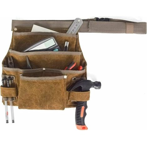 Outils de Jardinage Sacs de Ceinture Sangle de Taille Réglable Pochette de Travail Professionnelle à Usage Intensif (1/5)