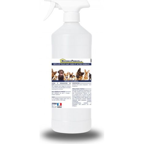 Répulsif pour chat, chien et autres animaux - 500 ml Blanc opaque - MATPRO (1/4)