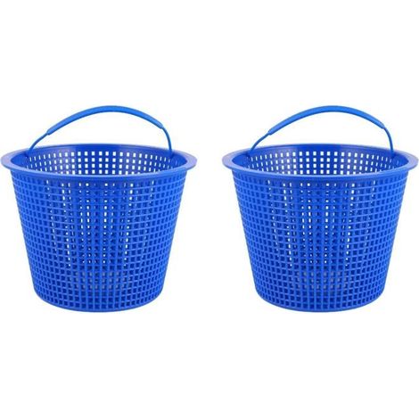 2 Pièces Panier Skimmer Piscine Panier De De Piscine Panier De Pompe De Piscine Receveur De Feuilles De Fontaine Piscine Maille (1/5)