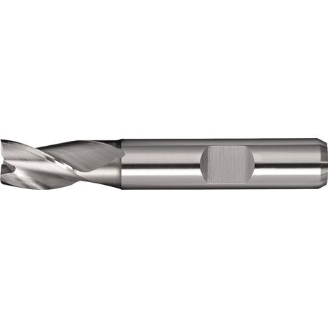 TECWERK Bohrnutenfräser DIN 327 TypN D.4mm HSS-Co8 Weldon Z.3 kurz TECWERK