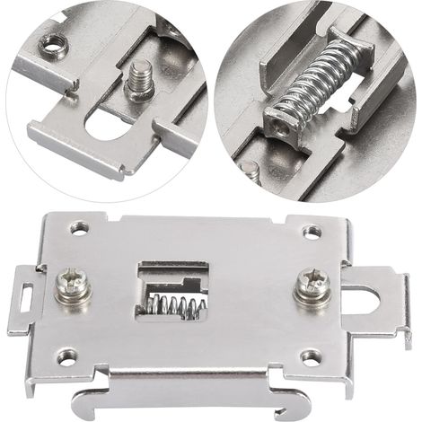 1 Pièce Support de Fixation pour Relais Statique 35mm avec Vis de Montage