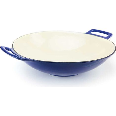 Porzellan-Wok aus Gusseisen Ø36 cm Broil King (1/4)
