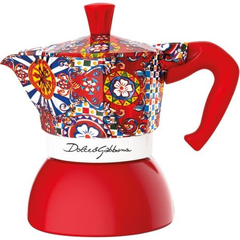 Bialetti Moka Induktion Kaffeekocher Rot 90 ml (1/2)