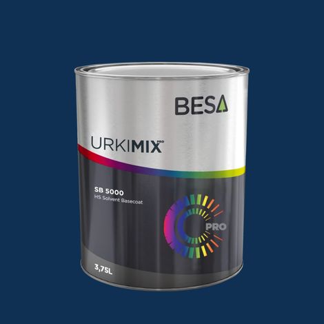 Pot de peinture Polyuréthane / bi composant Bleu Nuit Nacré RAL 5026  Mat - 500 gr