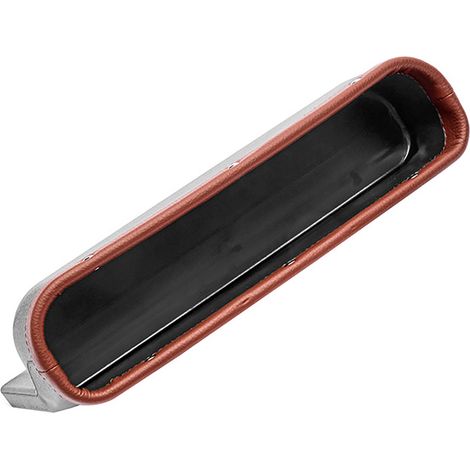 Seitlicher Ablageorganizer aus Kunstleder für Autositze, Organizer für die Mittelkonsole, braune Autoaufbewahrung, Sitztasche (1/3)