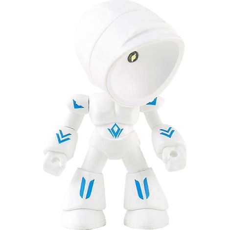 New LED Night Light Mini Cute Robot Shape Light DIY Kawaii Gift Cartoon Table Lamp 2023 (1/4)