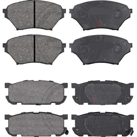 KIT PASTIGLIE FRENO ANTERIORI E POSTERIORI compatibile con MERCEDES-BENZ CITAN MPV/SPACE WAGON (415) / PASTIGLIE FRENANTI AUTO OEM FDB1617 FDB4256,FDB4186 / SOSTITUZIONE DIRETTA / BASSA POLVERE / SILE