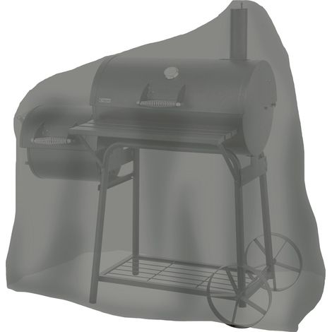 Abdeckhaube Smoker mittel ca. 125,7 x 73,7 x 119,4 cm (1/2)