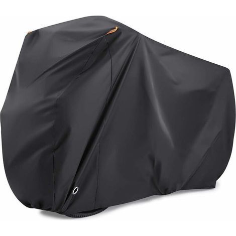 Housse vélo pour 2 Vélos, Housse de vélo étanche en nylon 190T avec protection contre la poussière, les UV, la pluie Protection pourVTT (1/4)
