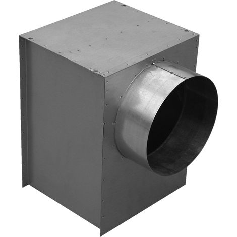 Plénum isolé piquage latéral pour DPC600 D 450 mm S&P (UNELVENT) 852727