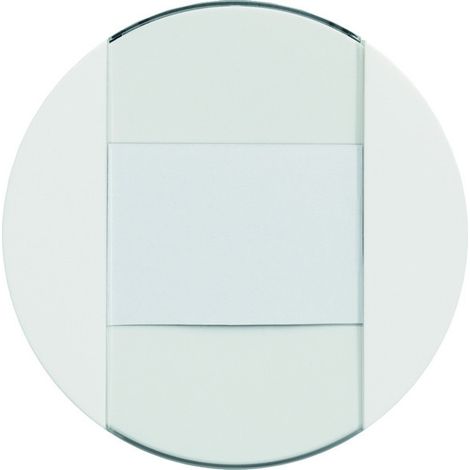 ateha Interrupteur ou poussoir à fermeture 1F porte-étiquette 1F associable - HAGER WJA025B