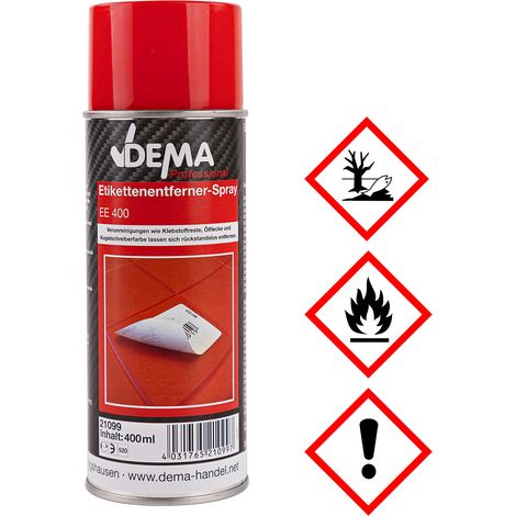 Etikettenlöser Etikettenentferner PROFESSIONAL 400ml Spray Label Aufkleber (1/4)