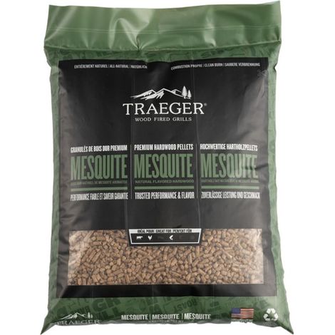 Pellet Traeger Mesquite 9 kg Legno duro naturale (1/4)