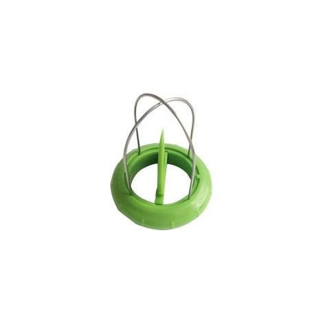 Mini taglia kiwi, pelapatate, affettatrice, utensile da cucina, taglia frutto del drago, strumento per sbucciare kiwi, utensili da cucina, 1 pezzo (verde) - Crezuo