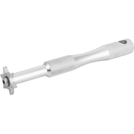 Aiguiseur de rainures pour clubs de golf avec lames multi-angles (Argent) (1/5)