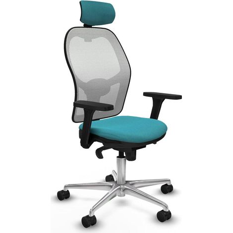 Piqueras y Crespo Ergonomischer Bürostuhl in Türkis