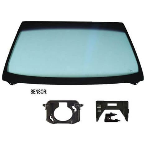 Pare-brise avant teinté vert pour capteur et caméra BMW Série 1 F20 - F21 2011-2019