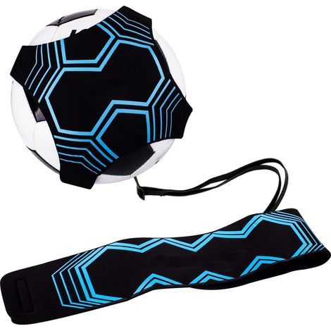 Lot de 2 élastiques d’entraînement pour football – Sangles de frappe avec ceinture (1/5)