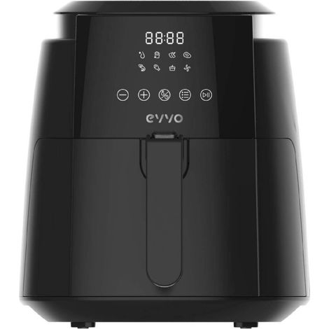 Cecotec EVVO Freidora sin aceite Tasty Fryer - 1500W Tecnología Dual Cyclone Multifunción hasta 200º (Capacidad: 35 litros) (1/5)