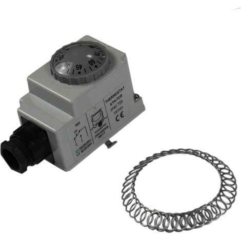 Anlegethermostat mit Anlegeband 0-90°C (1/3)