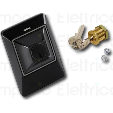faac touche à clé avec serrure green tech 2easy xk10 b 401304 bundle