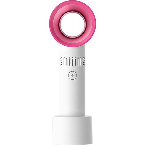 Ventilateur Sans Pale - USB Rechargeable - 3 Vitesses - Silencieux - Pour Bureau Maison Extérieur - 1 Pièce (1/5)