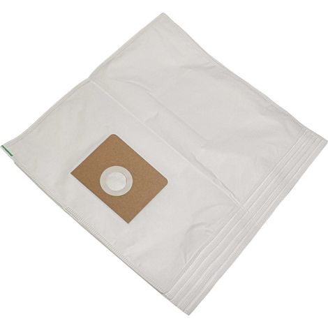 vhbw 5x Staubsaugerbeutel kompatibel mit Klarstein IVC-50 Staubsauger - Mikrovlies, 25l Füllvolumen, 42cm x 26cm, Weiß