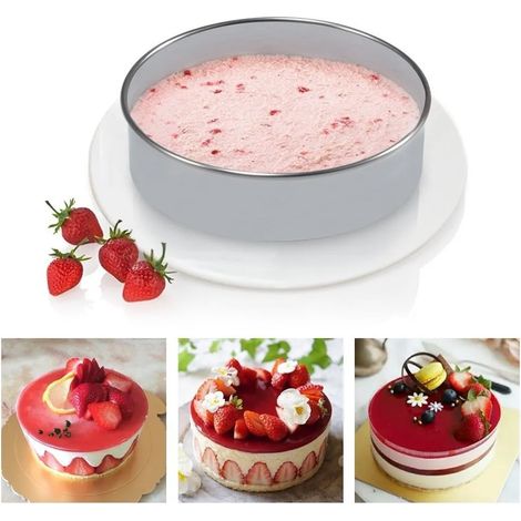 12-teiliges Set runder Ausstecher aus Edelstahl, Gebäckausstecher für Donuts und Scones, Kreisausstecher, Tortenringformen (1/3)