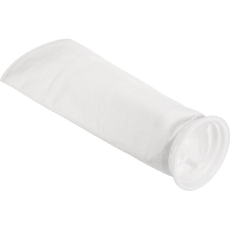 6 Pouce Anneau Filtre Chaussettes 50 Micron, Maille Sacs Piscine Écumoire Panier, Blanc (1/4)