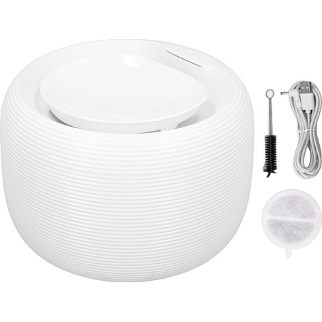Pet Drinking Fountain 2.5L Large Capacity Quiet Operation Efficient Filtration Cat Dog Water Fountain for Home Indoor (1/5)